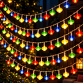Red Lantern LED String Lights