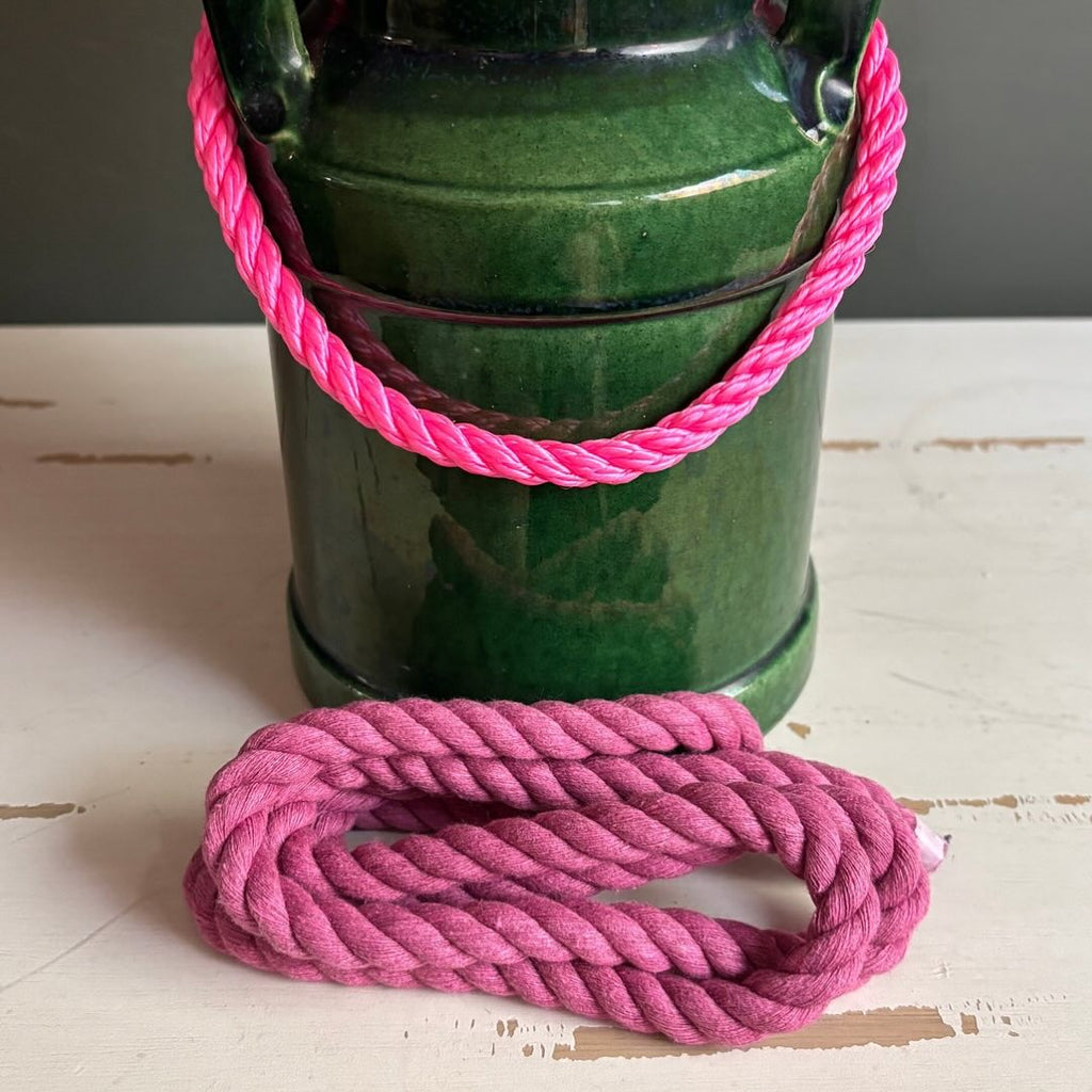 Handcrafted Green Ceramic Table Lamp with Pink Chevron Shade – Artistic Statement Lighting for Modern Interiors