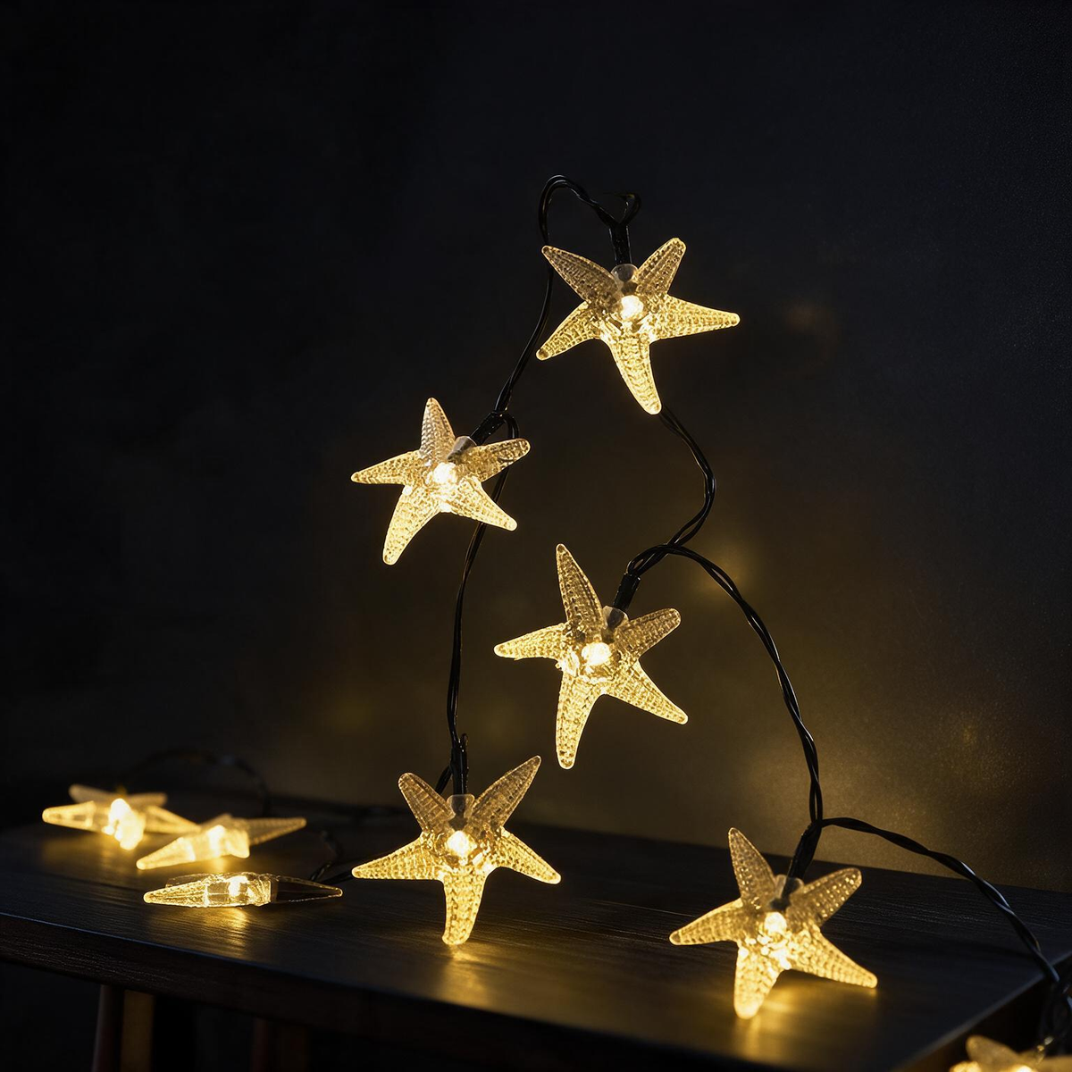 LED Starfish String Lights - Indoor & Outdoor Decoration