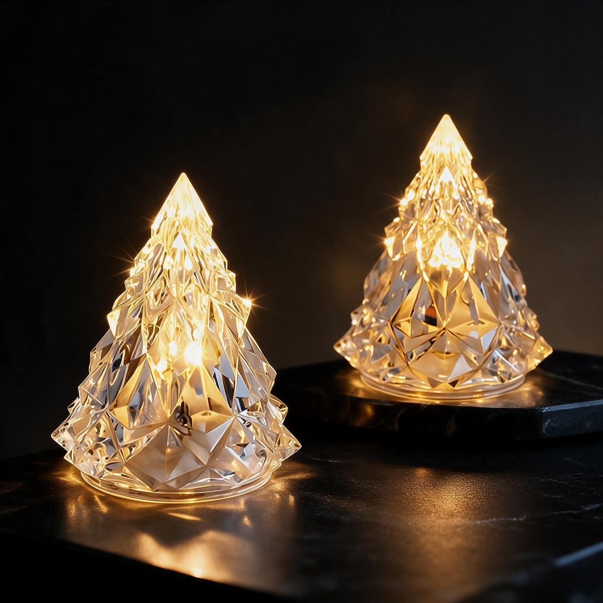 Iceberg Night Light - Transparent Glowing Desk Lamp