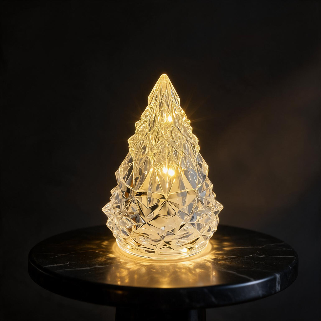 Iceberg Night Light - Transparent Glowing Desk Lamp