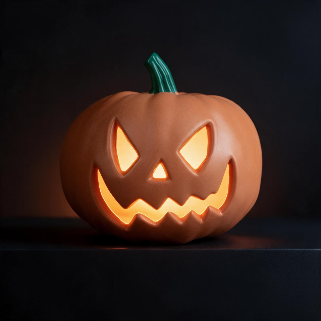 Halloween Light-Up Pumpkin Decoration